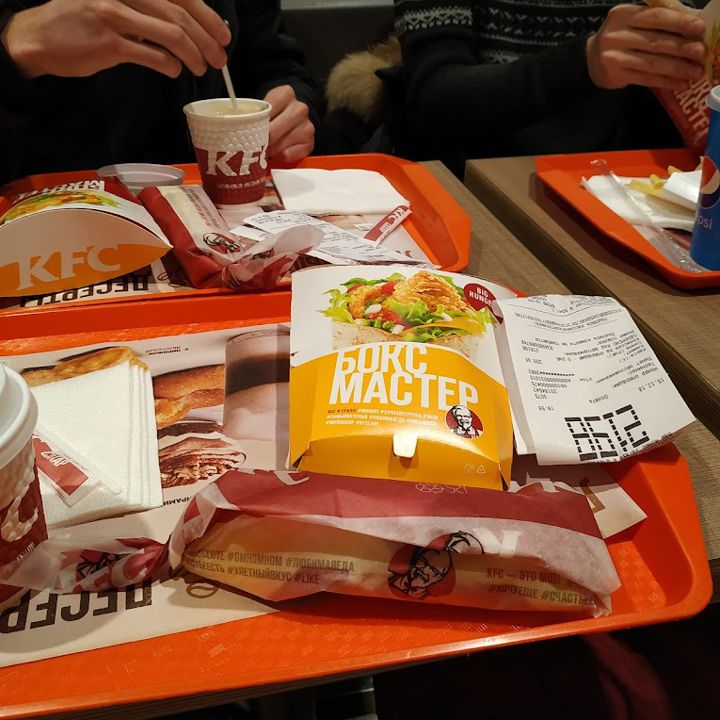 Доставка еды фото KFC Губкин