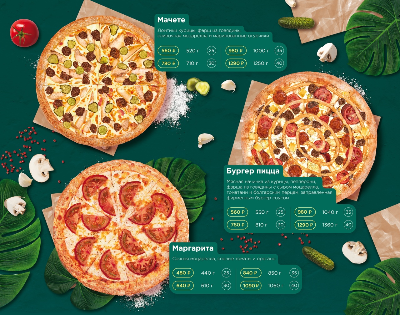 Обнинск Панам Пицца меню официальный сайт