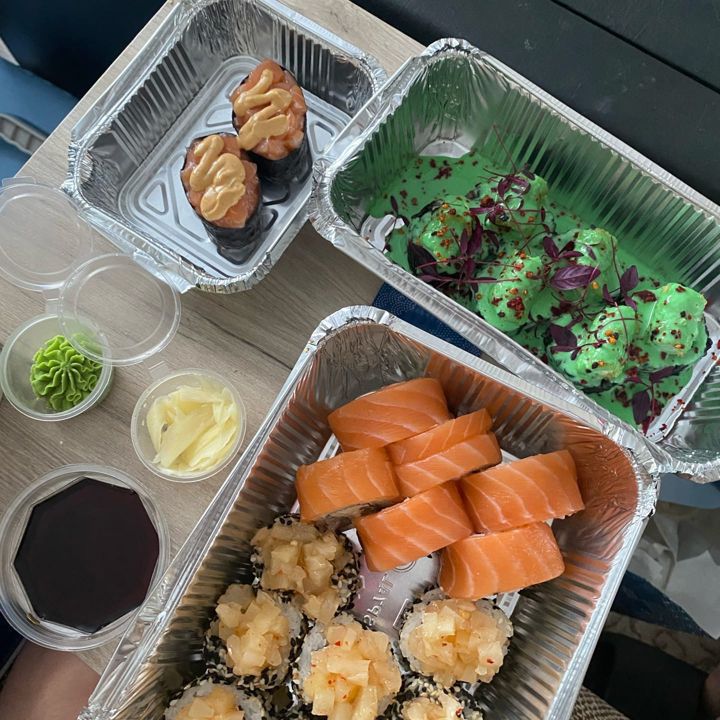 Доставка еды фото Наши суши
